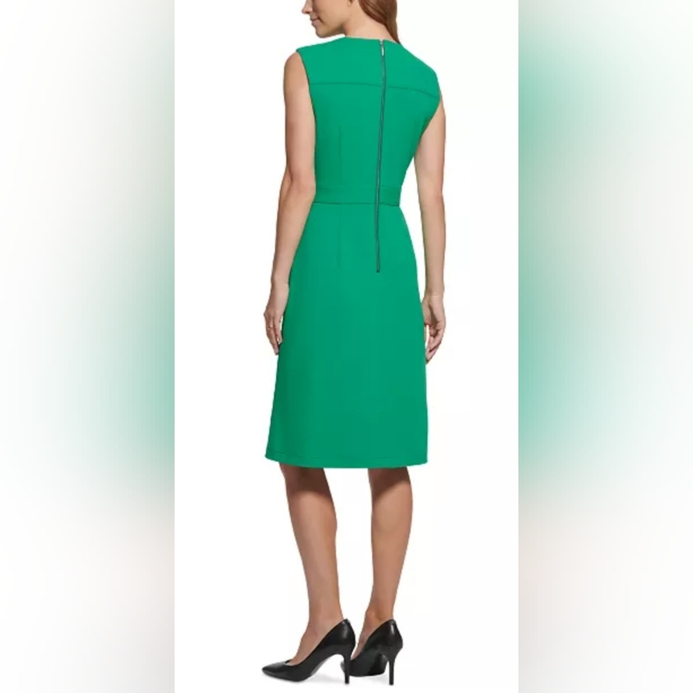 Karl Lagerfeld Paris A-Line Midi Dress (Size: S) - Picture 2 of 5